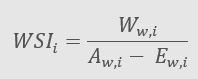 WSI equation